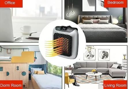Wall-Mounted Electric Convector Heater